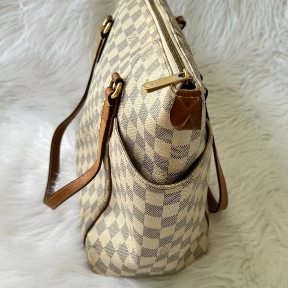 Louis Vuitton Damier Azur totally MM tote bag - Picture 4 of 14